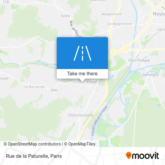 Rue de la Paturelle map