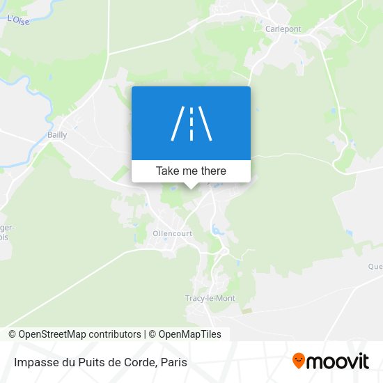 Impasse du Puits de Corde map