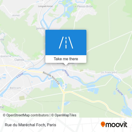 Rue du Maréchal Foch map
