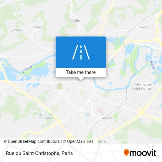 Rue du Saint-Christophe map