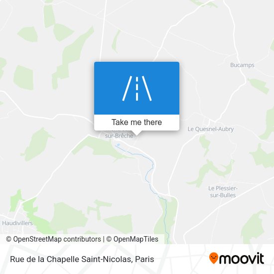 Rue de la Chapelle Saint-Nicolas map