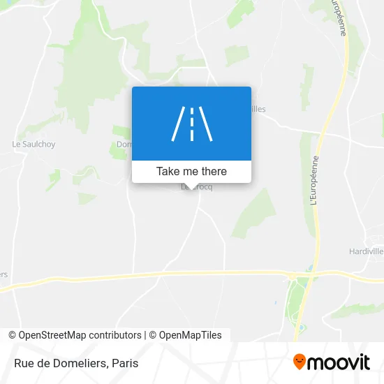 Rue de Domeliers map