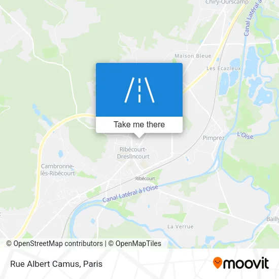 Rue Albert Camus map