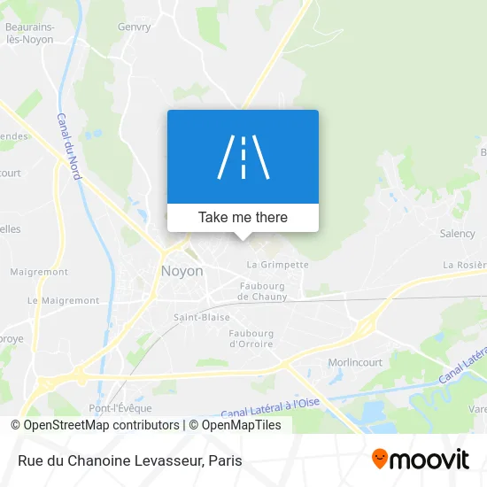 Rue du Chanoine Levasseur map