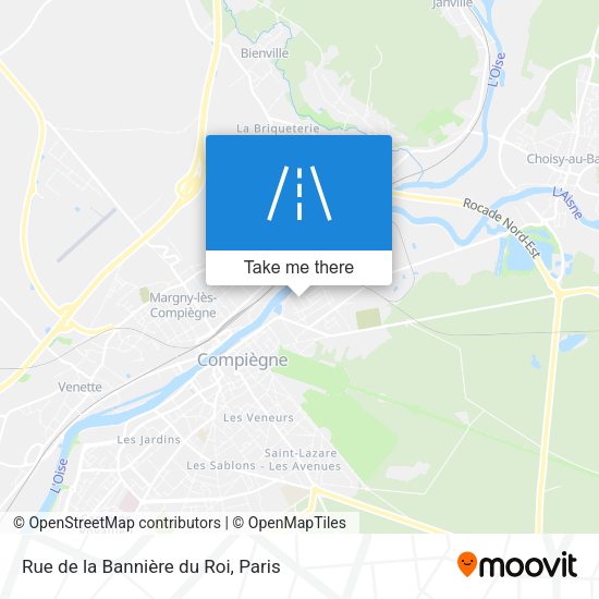 Rue de la Bannière du Roi map