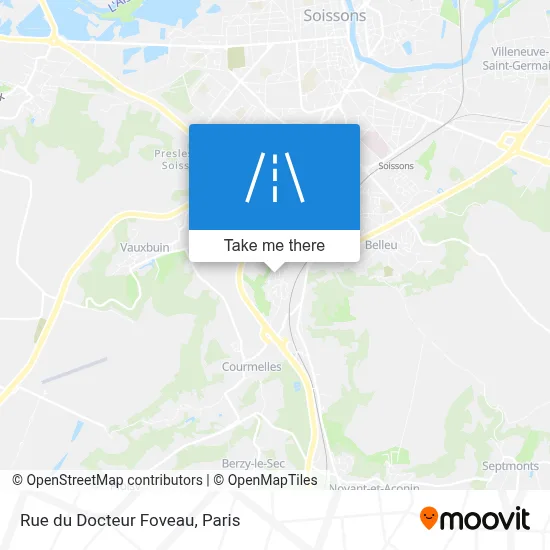 Rue du Docteur Foveau map