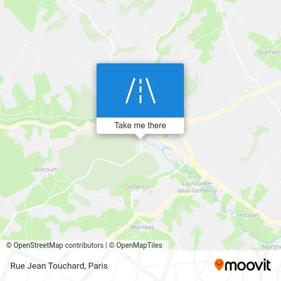 Rue Jean Touchard map