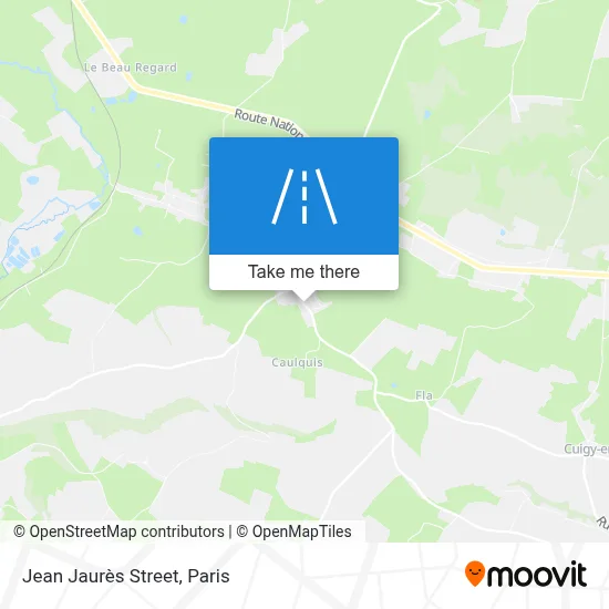 Rue Jean Jaurès map