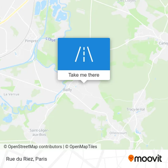 Rue du Riez map