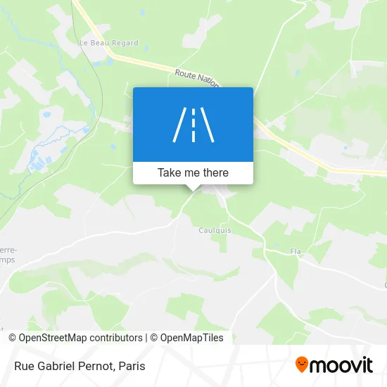 Rue Gabriel Pernot map