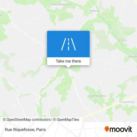 Rue Riquefosse map