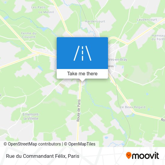 Rue du Commandant Félix map