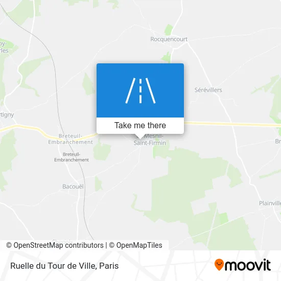 Ruelle du Tour de Ville map