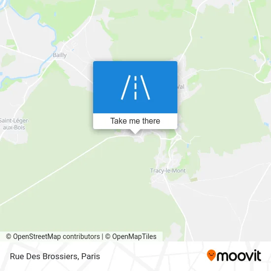 Rue Des Brossiers map