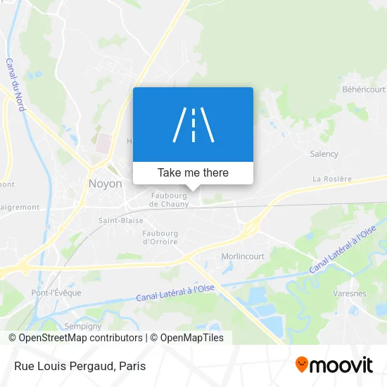 Rue Louis Pergaud map