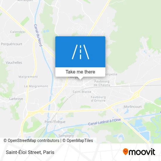 Rue Saint-Éloi map