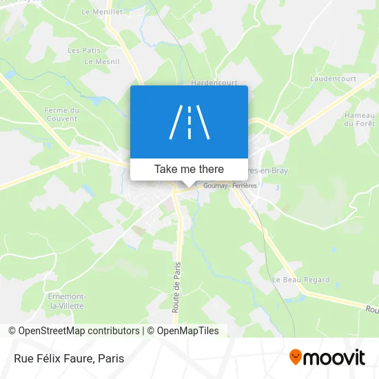 Rue Félix Faure map