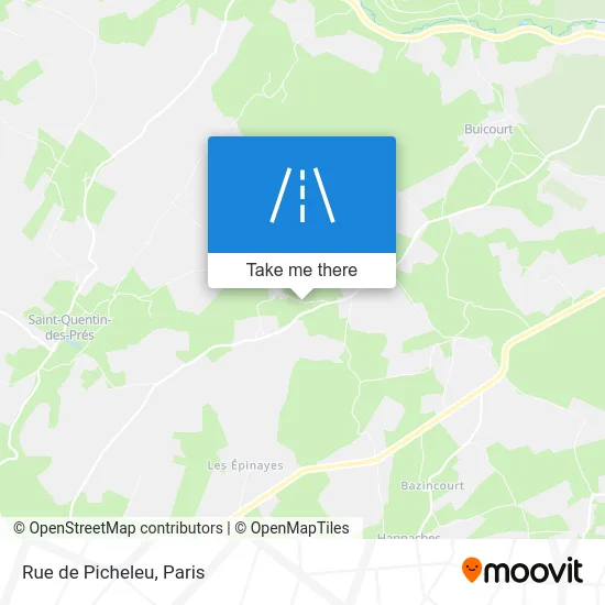 Rue de Picheleu map