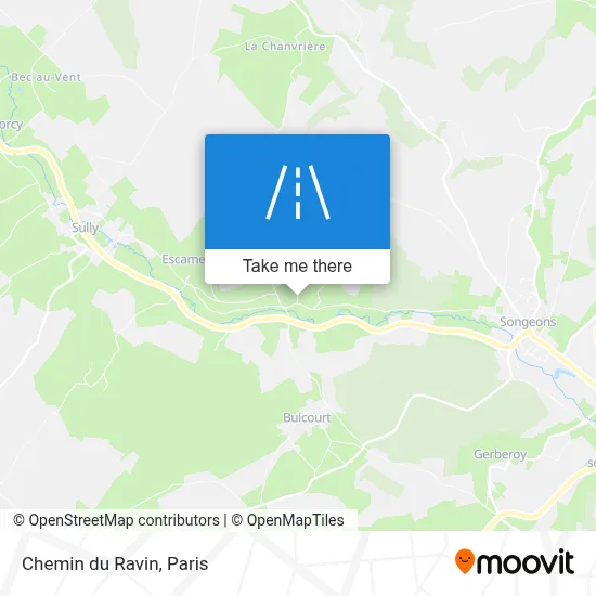 Chemin du Ravin map