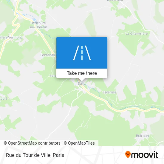 Rue du Tour de Ville map