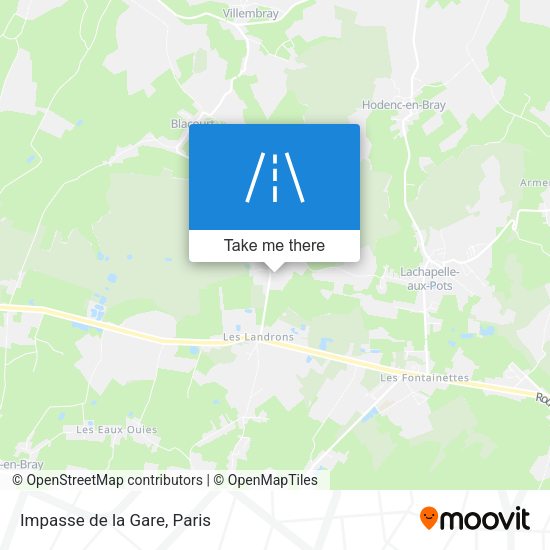 Impasse de la Gare map