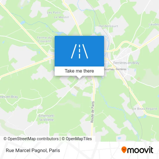 Rue Marcel Pagnol map