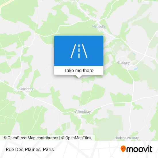 Rue Des Plaines map