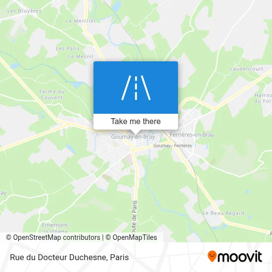 Rue du Docteur Duchesne map