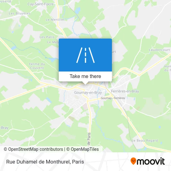 Rue Duhamel de Monthurel map