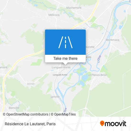 Résidence Le Lautaret map