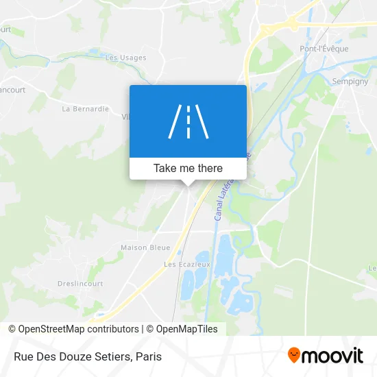 Rue Des Douze Setiers map