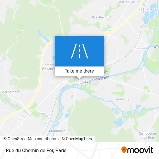 Rue du Chemin de Fer map