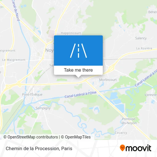 Chemin de la Procession map