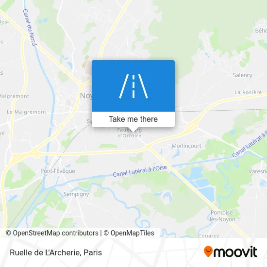 Ruelle de L'Archerie map