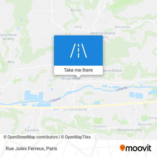Rue Jules Ferreux map