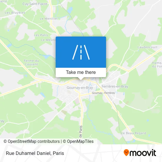 Rue Duhamel Daniel map