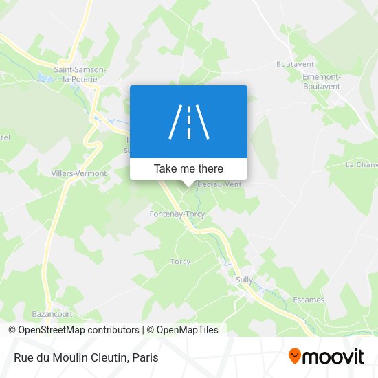 Rue du Moulin Cleutin map