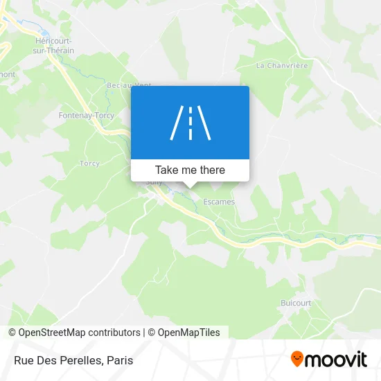Rue Des Perelles map
