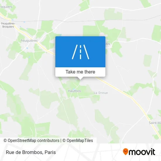 Rue de Brombos map