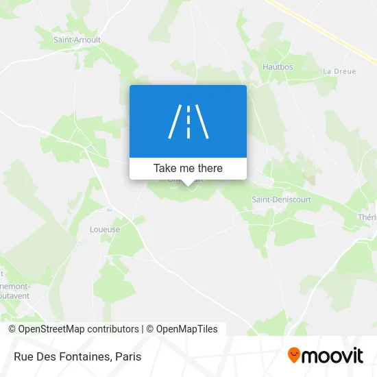 Rue Des Fontaines map