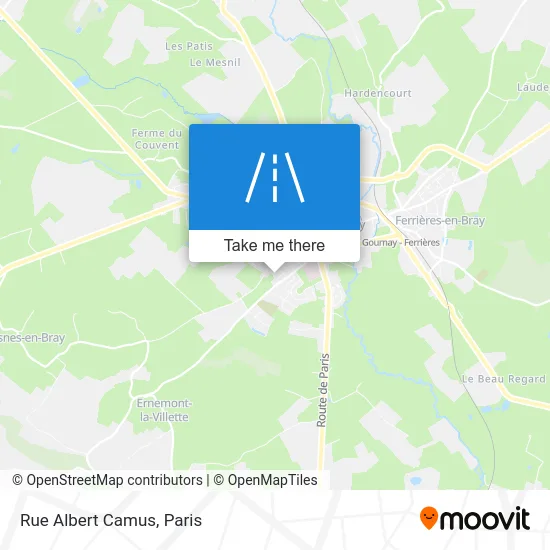 Rue Albert Camus map