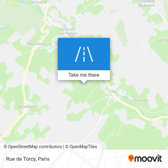 Rue de Torcy map