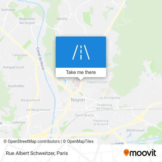 Rue Albert Schweitzer map