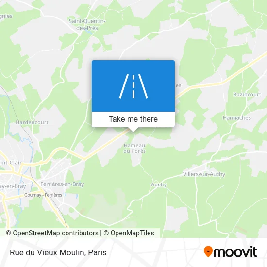 Rue du Vieux Moulin map