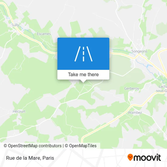 Rue de la Mare map