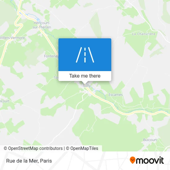 Rue de la Mer map