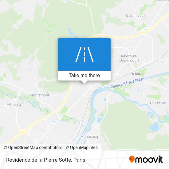 Residence de la Pierre Sotte map