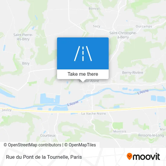 Rue du Pont de la Tournelle map