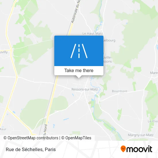 Rue de Séchelles map