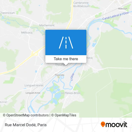 Rue Marcel Dodé map